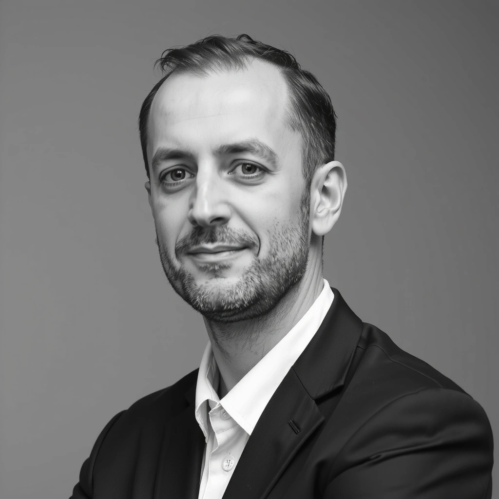 Portretul Prof. Mihai Ionescu, specialist în biochimie.